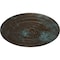 Ekena Millwork Pearl Ceiling Medallion (Fits Canopies up to 1 7/8"), 26 1/4"OD x 1 1/2"P, Bronze Blue Patina CM26PEBBS - alternate 2